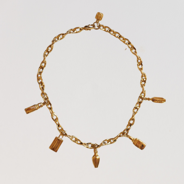 Givenchy perfume bottles necklace