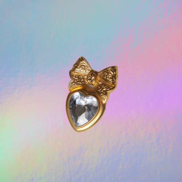 Worth heart brooch - Image 2