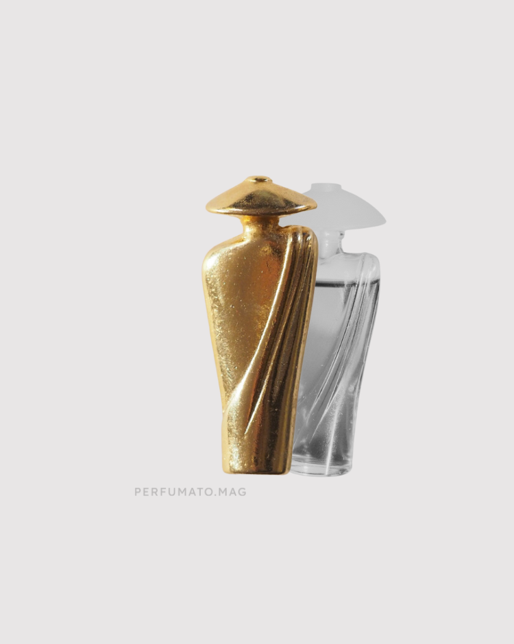 Gilles Cantuel pin. Inspired by Creature perfume launched in 1985.