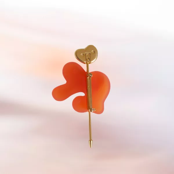 Nina Ricci abstract brooch - Image 2