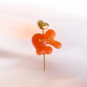 Nina Ricci abstract brooch