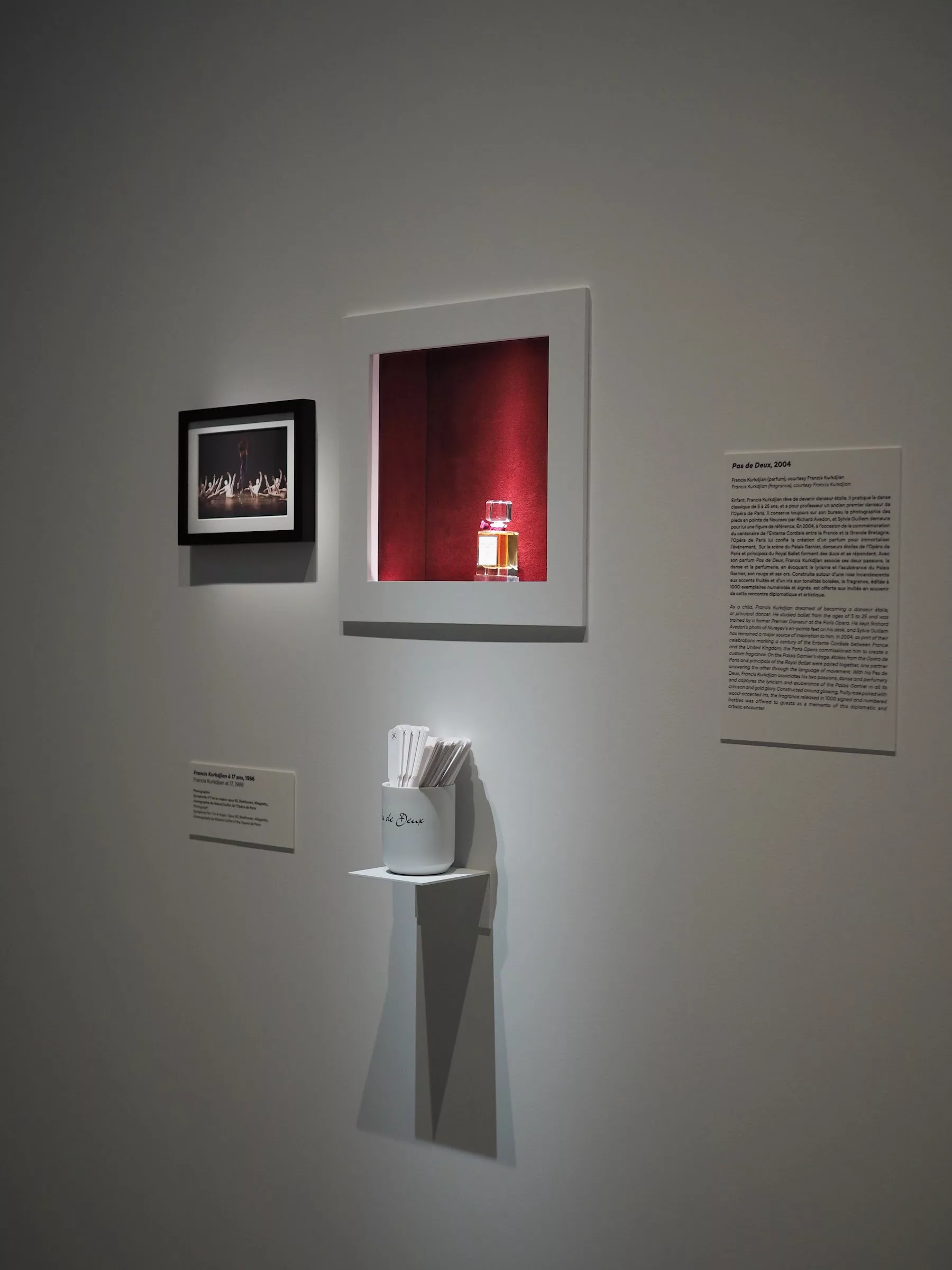 Inside Francis Kurkdjian exhibition Paris