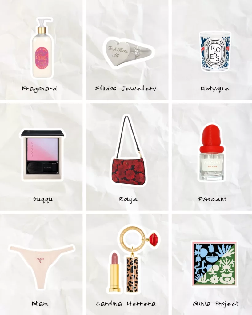 Saint Valentine gift guide wishlist