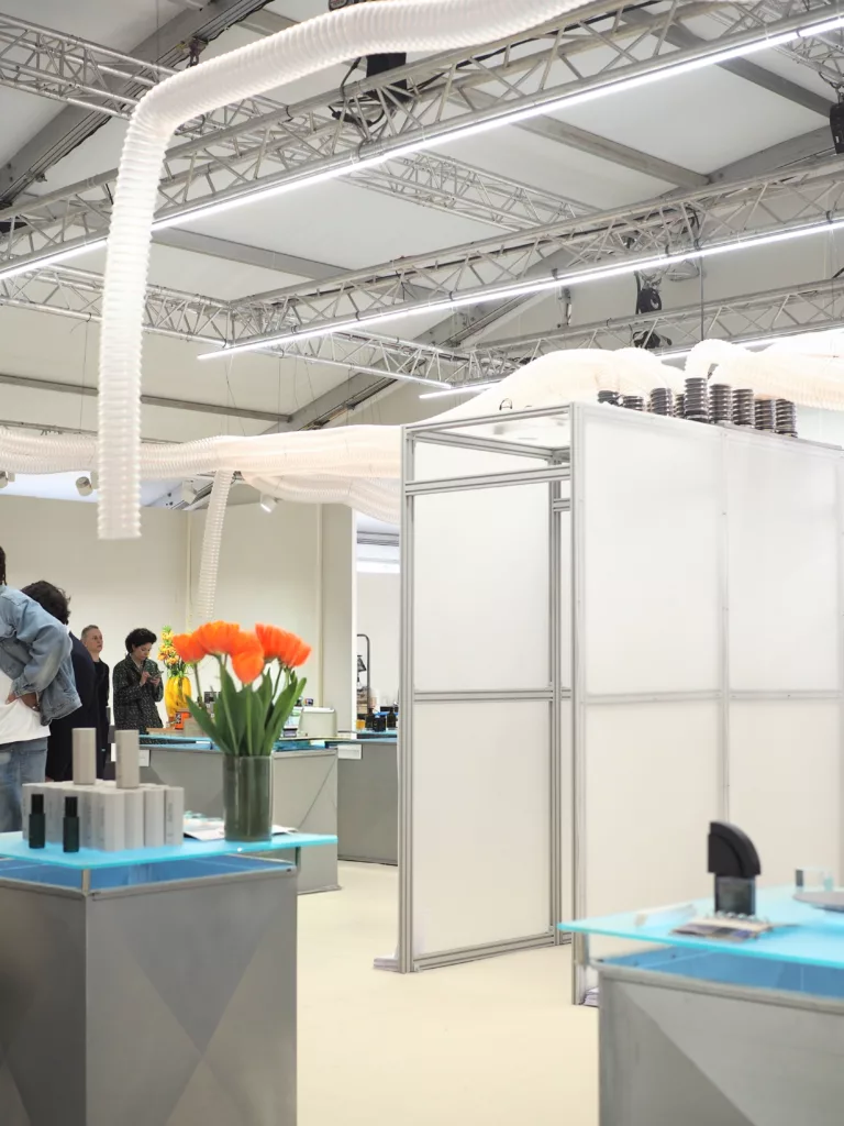 Olfactory Signals booth during Matter and Shape salon 2026